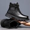 Martin boots men's high-top tooling boots outdoor mid-top men's autumn Martin shoes versatile trend increases