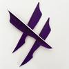 IBOUNFOX 4 Inch Carbon Arrow Turkey Feather Fletching Archery Arrow Fletches Right Wing Sting Shape Feather Vanes 50Pcs/lot 5