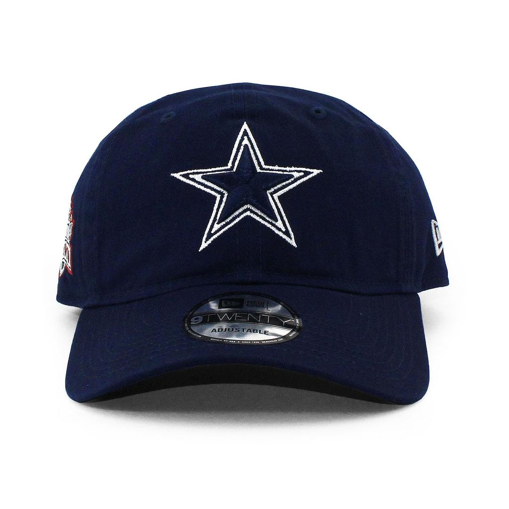 Кепка Super Bowl Модель New Era 9TWENTY на ремешке Dallas Cowboys NFL SUPER BOWL XXVII КЕПКА НА РЕМЕШКЕ DALLAS COWBOYS Темно-синяя 920 [Б/У]