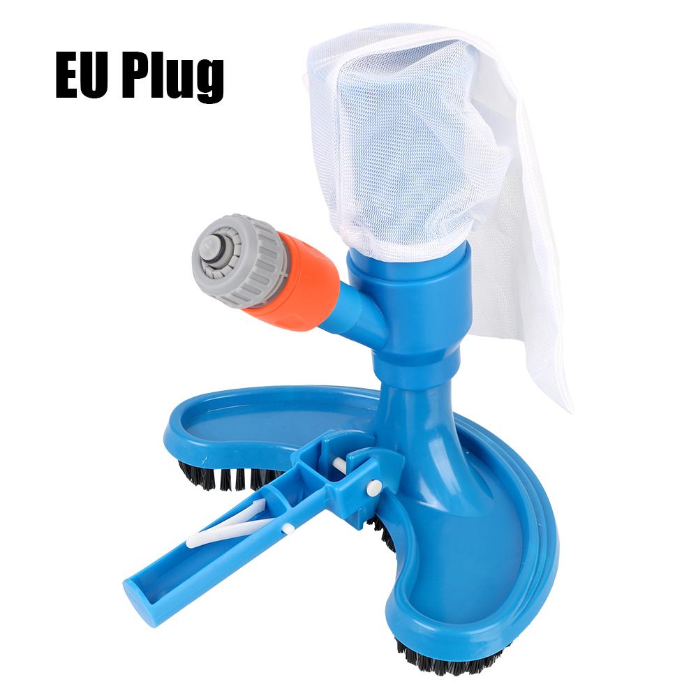 Пылесос для бассейна ЕС/США, инструмент для дезинфекции, портативная всасывающая головка, пылесос для пруда, щетка