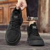 Мужские ботинки осенне-зимние модные повседневные желтые ботинки с толстой подошвой, нескользящие, удобные ботинки для улицы, молодежные рабочие ботинки с мягкой подошвой