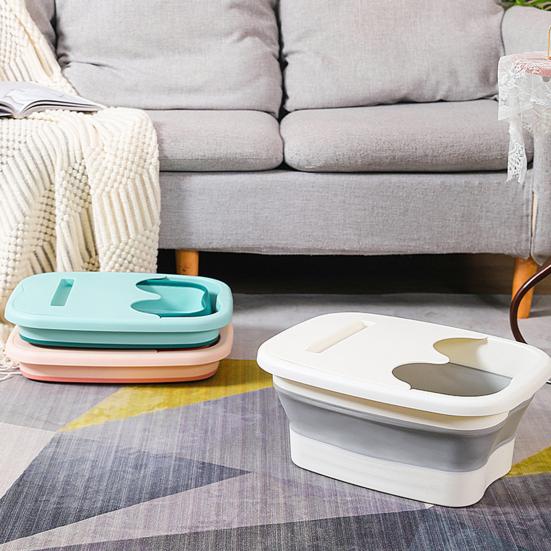 Складной поднос для ног для бассейна, складная ванна для ног, портативная ванна для ополаскивания ног, аксессуары для бассейна