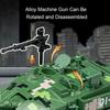1:Масштаб 40 Модель танка T99 Игрушечная машинка Регулируемая башня с пушкой Музыка Свет Металлический корпус Связь колес Коллекция военных моделей Подарки