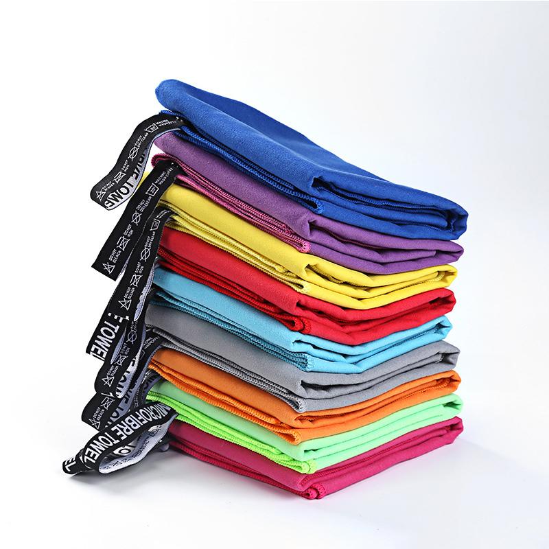 Толстое полотенце из микрофибры Спортивное Дорожное Быстросохнущее Супервпитывающее и Супермягкое Большое Полотенце для Волос Легкое Фитнес-полотенце