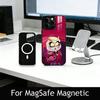 Чехол для телефона H-Hazbin C-Charlie для iPhone17,16,15,14,13,12,11 Plus,Pro Магнитный с беспроводной зарядкой Magsafe