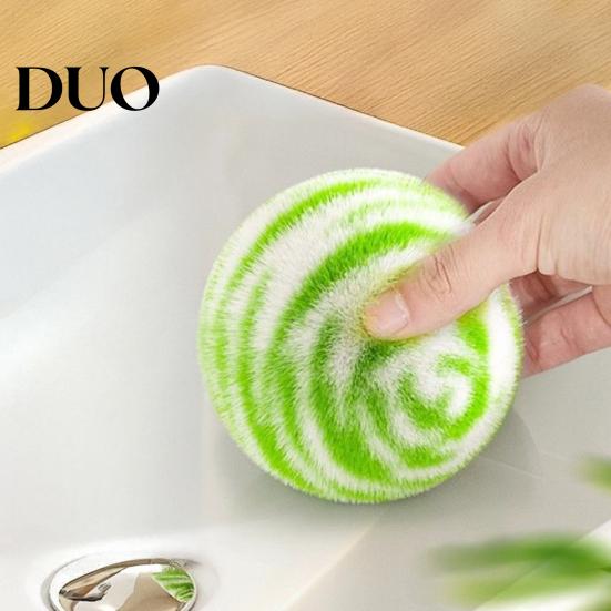 Marble Surface Cleaning Tool Non-Scratch Scrubber Ball, Gentle Reusable Stain Removal Sponge, Portable Detail Brush Deep for Ceramic
