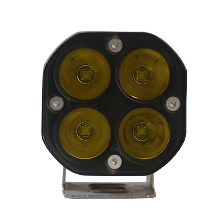 40 Вт Внедорожный прожектор на А-стойку 3 дюйма Яркий свет для модификации автомобиля Водонепроницаемый светодиодный мотоциклетный прожектор «Четырехлистный клевер»