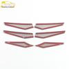 21 Kustu Front Grille Trim: Three-Color Stainless Steel Anti-Scratch Strip