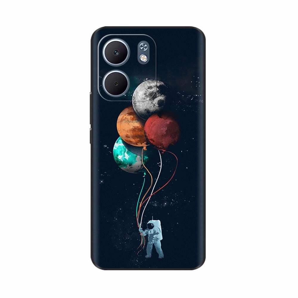 Чехол для Oppo A5x Мягкий силиконовый чехол для телефона Черная ТПУ задняя крышка для Oppo A5X A5 x 4G 5G Чехол Милые принтованные сумки Fundas Coque