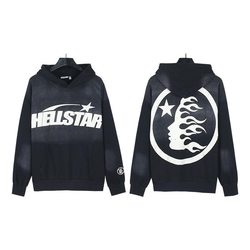 Новый бренд ellstar tide, уличный стиль, вода для стирки, старое худи, мужской и женский свитер для пар
