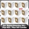 Совместимо для iRobot Roomba 205 / Plus 405 / Plus 505 Combo Запасные основные боковые щетки HEPA-фильтр Тряпки для мытья пола Мешки для пыли Запчасти