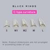 BLACKWINGS 5 пар силиконовых подушечек для завивки ресниц с золотыми пайетками, подушечки для завивки ресниц, силиконовые липкие
