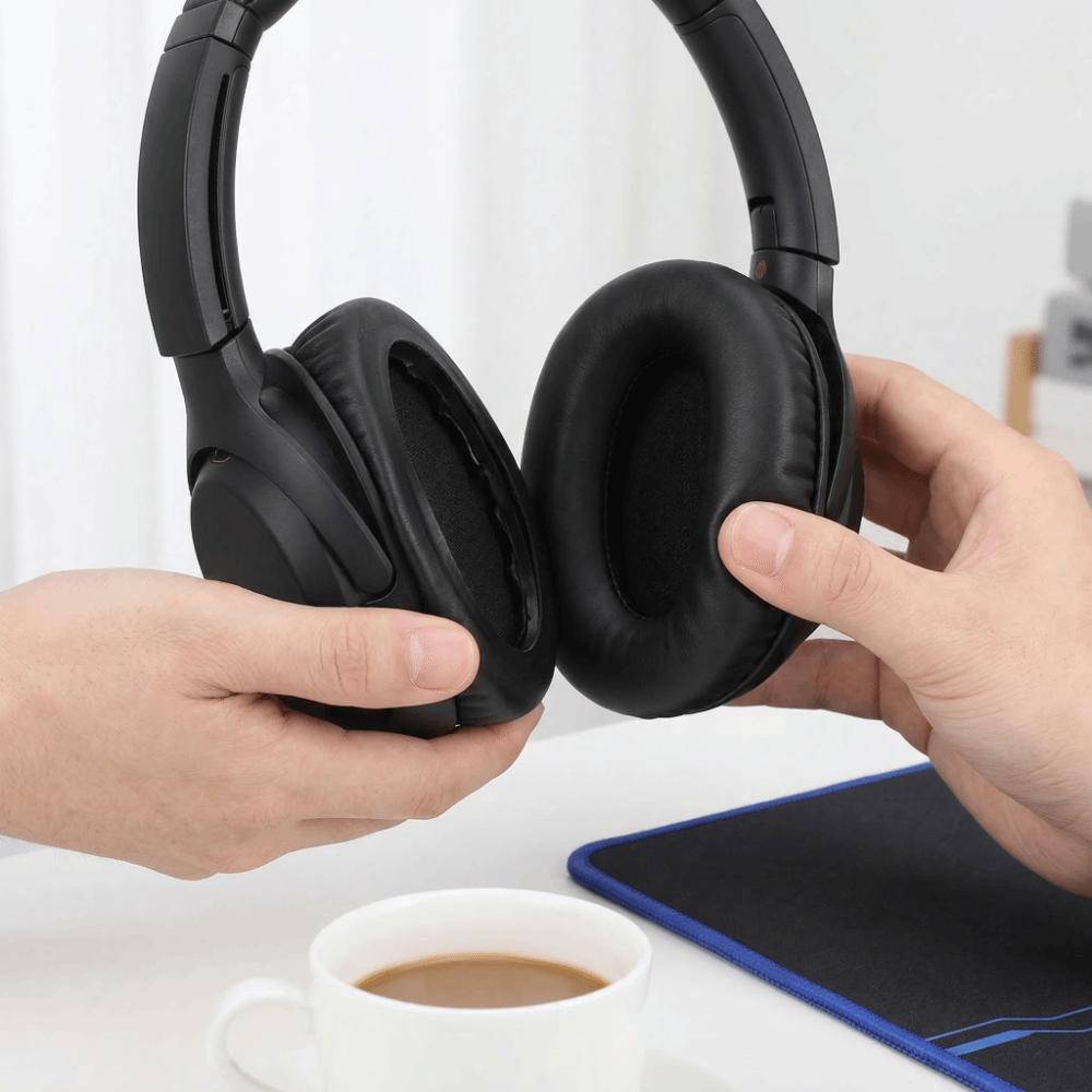 2PCS Noise Isolation Headphone Ear Pads for Logitech G Pro X G Pro Gaming Headphones Music Listening