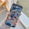 Японский паб Волна Аниме Арт Чехол Для Oppo A60 A80 A40 A17 A57 A77 A74 A54 A94 A78 A98 A18 A38 A58 A96 A76 A16 A15 A5 Pro