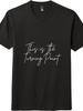 This Is The Turning Point T-Shirt Charlie Kirk Script Graphic Unisex Tee