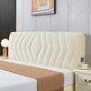Thicken Velvet Quilted Headboard Cover Nordic All-inclusive Bed Head Protector Cover Solid Color Soft Flannel Quilting Bed Head Cover