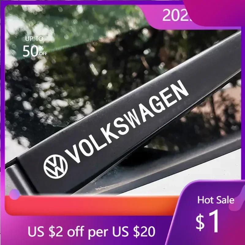 Для VW Горячие 2025 Новые креативные наклейки эмблема Авто Декор Наклейки Наклейки на стеклоочистители автомобиля Для VW Volkswagen Golf Sharan Passat Ti