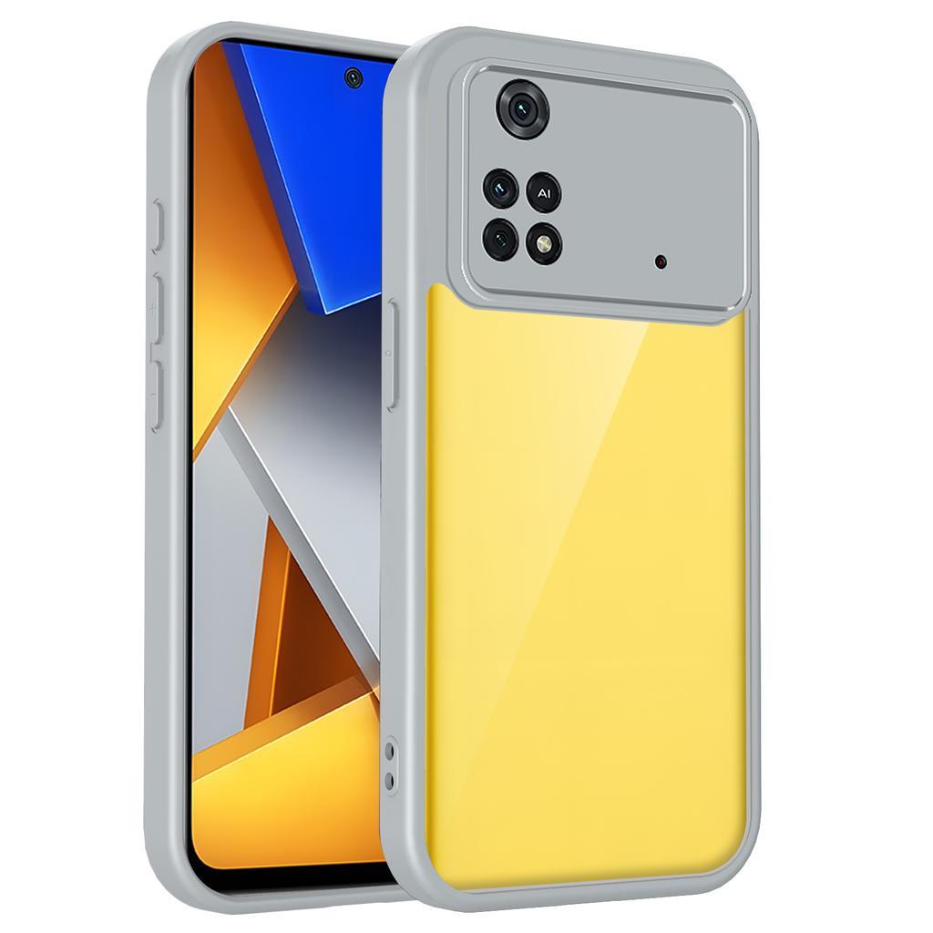 Чехол для Xiaomi Poco M4 Pro 4G с воздушной подушкой, силиконовый бампер из ТПУ, прозрачная матовая задняя крышка, жесткий чехол для телефона для Xiaomi Poco M4 Pro 4G