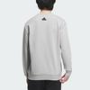 adidas City Escape Letter Logo Print Pullover Sweatshirt Men Tops Light-Grey IT3962