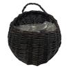 Handmade Woven Hanging Basket Storage Basket Flower Pot Hanging Wall Basket