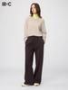 Uniqlo Япония Свитшоты Прямые Брюки Длинные