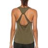 Yoga Vest For Women Sleeveless Sport Yoga Shirt Workout Fitness T Shirt Quick Dry Running Vest