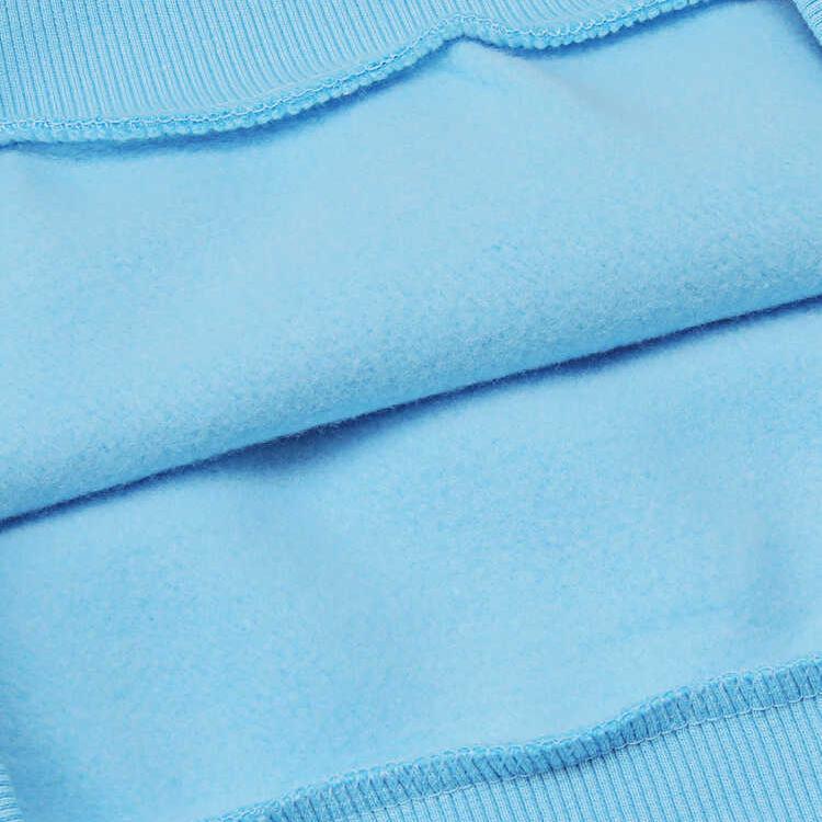 Nike Свитшот свободного кроя с круглым вырезом и принтом логотипа, детские топы небесно-голубого цвета FD2992-407