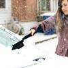 Car Snow Cleaning Removal Shovel Ice Scraper Auto Windshield Deicer Remover Brushes Car Snow Removal Brush For Winter