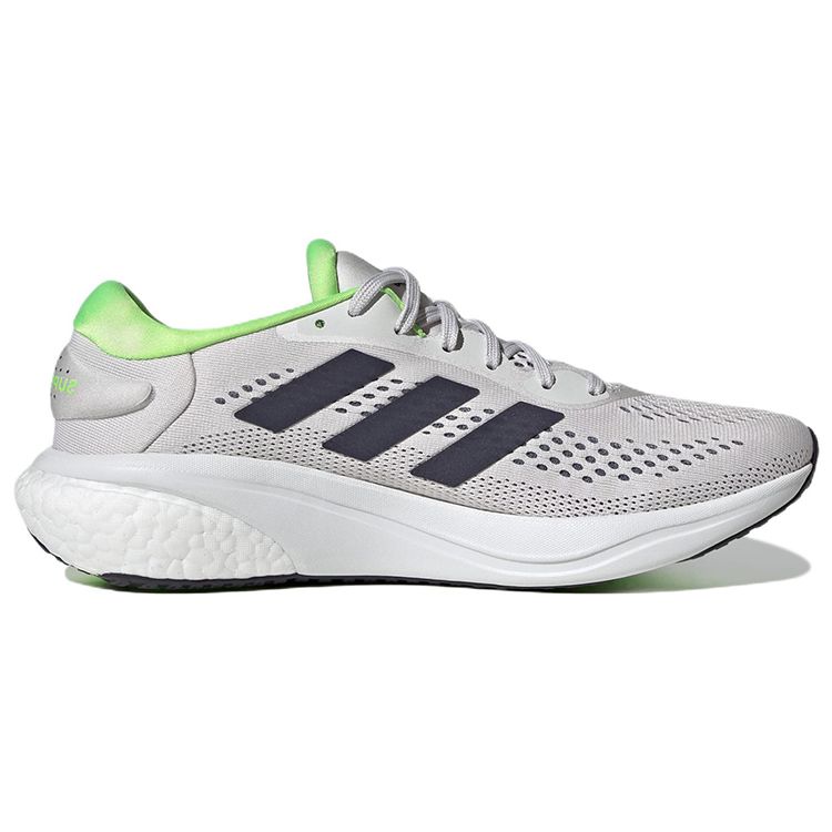 adidas Мужские кроссовки Supernova 2 Dash Grey Solar Green Shadow-Navy GW9093