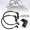 Новый комплект проводов зажигания и катушек зажигания для Ranger RZR 700 800 Комплект проводов катушки зажигания и свечи зажигания с демпферами Прямая поставка