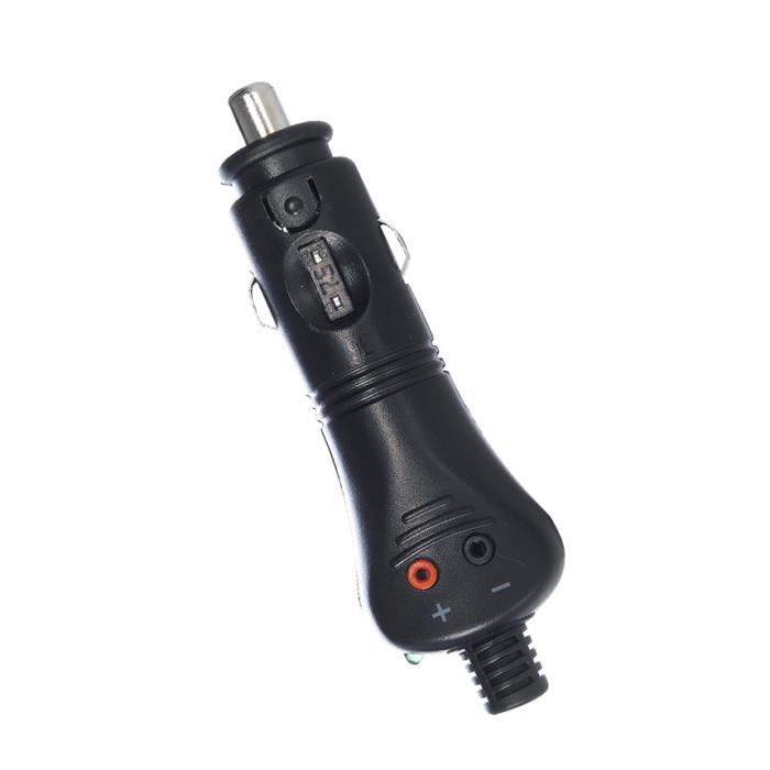 Прикуриватель - Универсальный - 12 Вольт - Предохранитель 7А - Черный - Замена