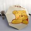 Personalized Name W-Winnie Print Umbrella - Automatic Open/Close, Eight-Rib Durable Frame, Automatic Folding Umbrella