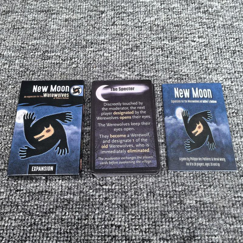 Werewolves of Miller's Hollow Card Game Base Set Characters New Moon Expansion Best of Edition Full Set Party Board Game2