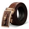 Men's Genuine Leather Belt Crocodile Belt Man's Belt Automatic Buckle Pant