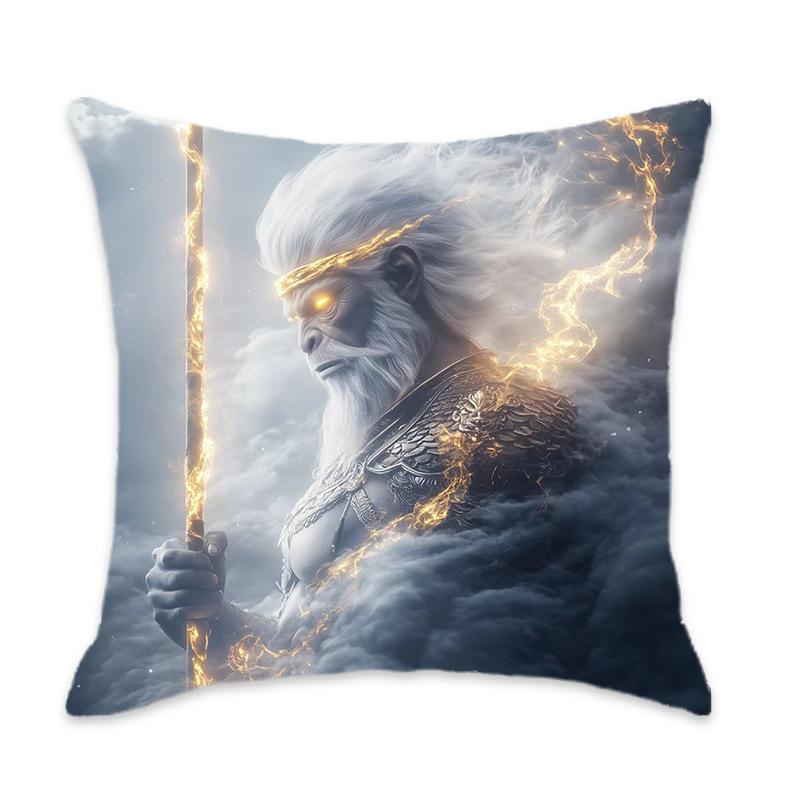 Подушки из серии New Black Myth Wukong Удобные и мягкие подушки для автомобиля, дома, спальни, прикроватные подушки, подушки