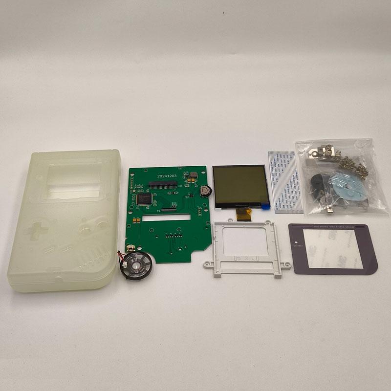 2.5-inch grayscale screen suitable for Gameboy GB DMG LCD Easy to install. No need to cut open the shell