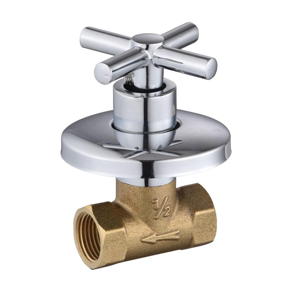 Water Valve Ceramic Spool Copper Dark Valve Open Quickly