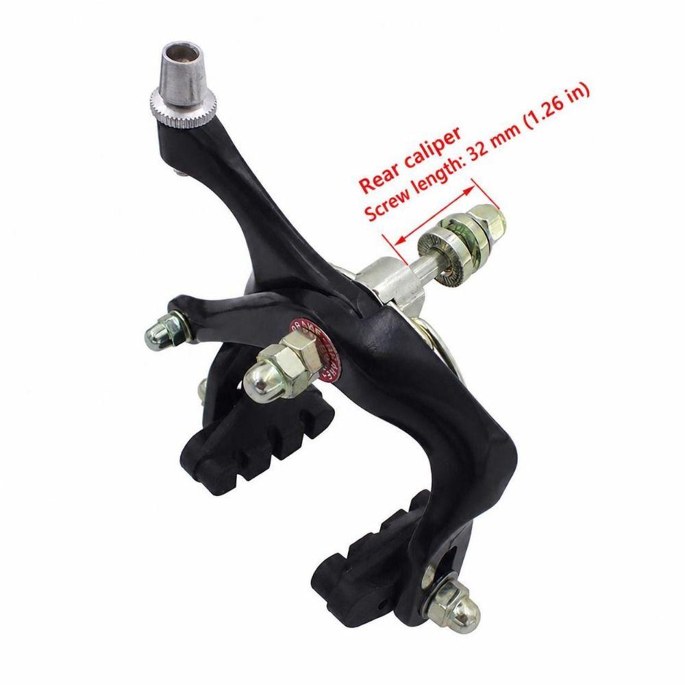 Aluminium Alloy Bicycle Caliper Brake Black Road Bike Brake Fixed Gear Riding