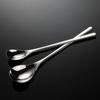 HANYANG 304 Нержавеющая сталь Ложка для смешивания Размер Зеркальная полировка Расширенная ложка Ресторанная ложка для смешивания