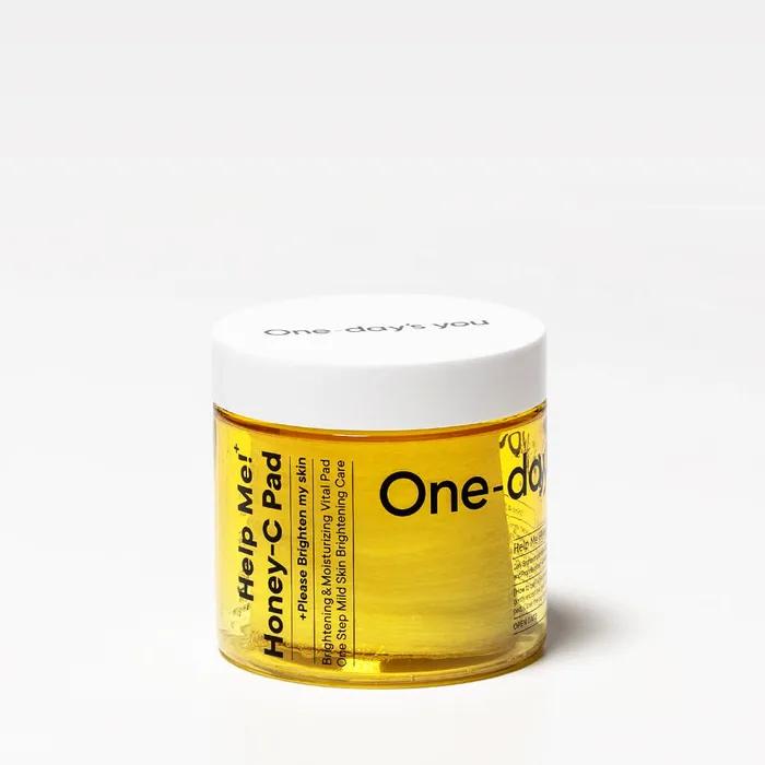 Однодневные отшелушивающие пэды для сияния кожи с медом 60 штук