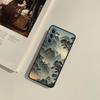 Чехол для телефона в китайском стиле, арт, тушь, для Samsung A54 A14 A24 A34 A17 A37 A57 A55 A35 A25 A15 A07 A05S A04S A12 A22 A32 A52S