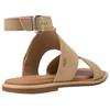 UGG Delray Кожаные шлепанцы с открытым носком в винтажном стиле Женские сандалии Коричневые 1167453-MDSD