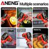 TH203 Infrared Thermometer Adjustable Emissivity Non-contact Temperature 50°C~600°C Pyrometer IR Hygrometer Industrial Home Use 4
