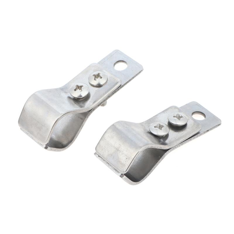 4/8Pcs Small Adjustable Curtain Pulley Clamps Heavy Duty Window Roller Shade Hinge Accessories for Home DIY Curtain Repair