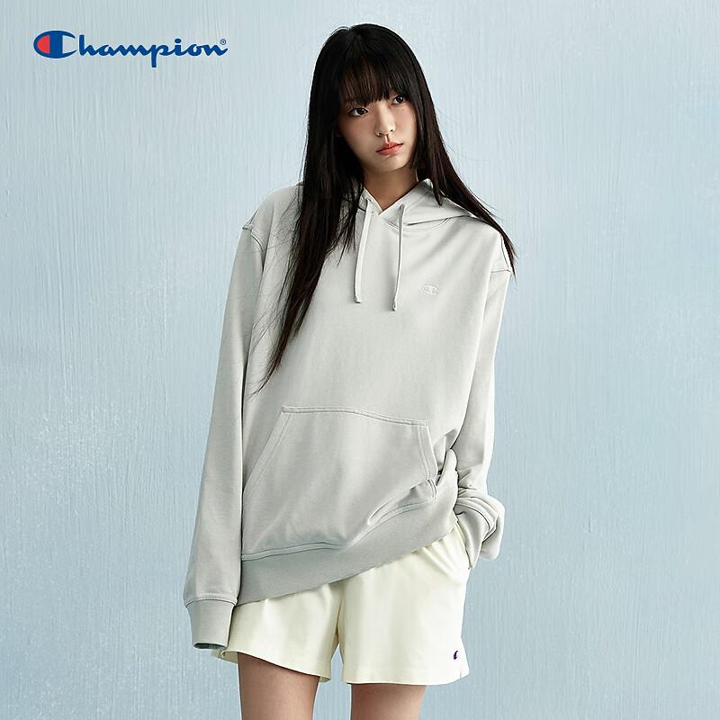 Champion Мужская модная однотонная толстовка с капюшоном