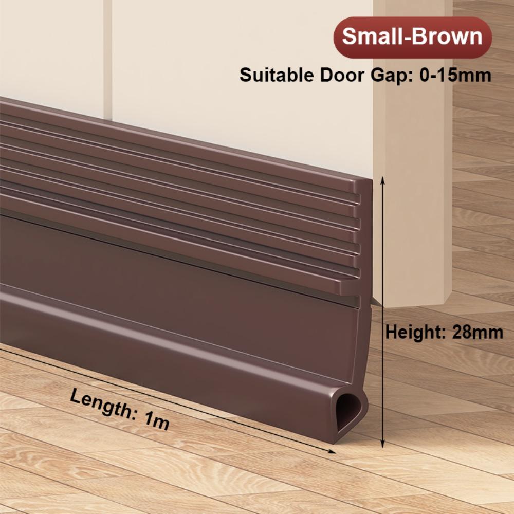 Self-adhesive Door Draft Stopper Insect Prevention Blocker Door Bottom Sealing Strip  Living Room