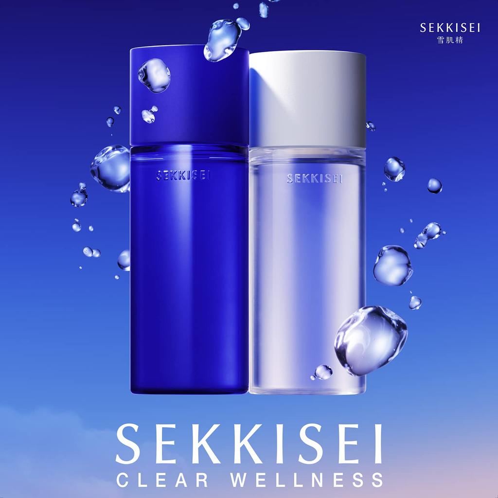 Sekkisei Clear Wellness Trial Kit Free Lotion 35mL Emulsion 35mL Set (Hypoallergenic Formula) +