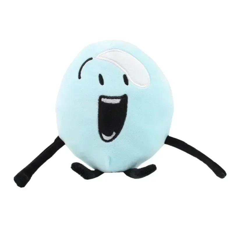 Battle for Dream Island Plush Toys BFDI Plushie Dolls Anime Leaf Fire Flower Waterdrop Bubble Stuffed Figure Kids Peluche Gifts