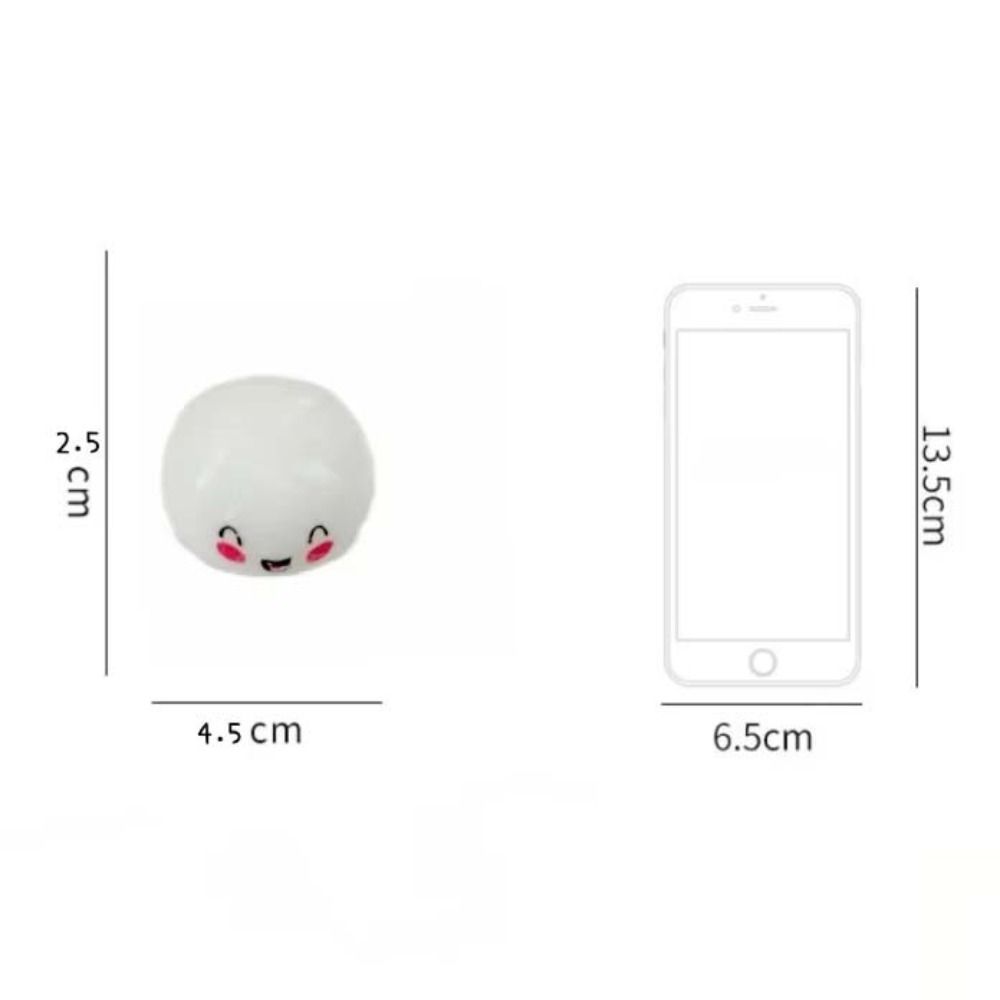 Colorful Squishy Dumpling Simulation Sensory Fidget Ball Dumpling Squishy Toys Student Prize