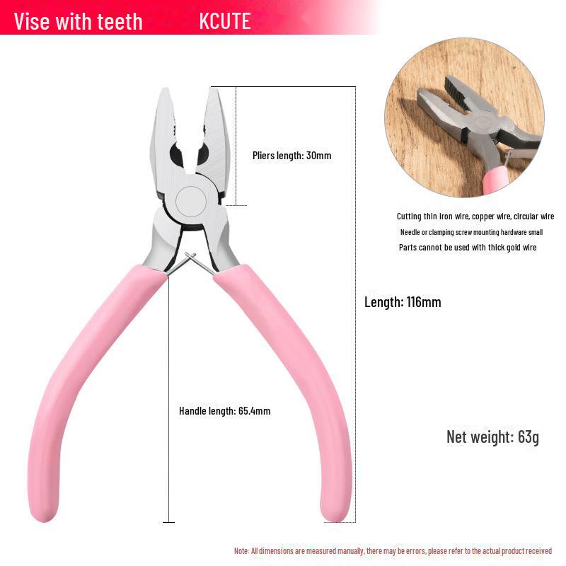 5-дюймовые плоскогубцы с острыми, круглыми и электротехническими губками для зачистки проводов — идеально подходят для самодельных ювелирных изделий и электромонтажных проектов.